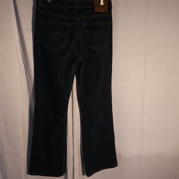 Ralph Lauren Jeans, Women Size 10, Blue, 5 Pocket design, Boot Leg, - Picture 5 of 9